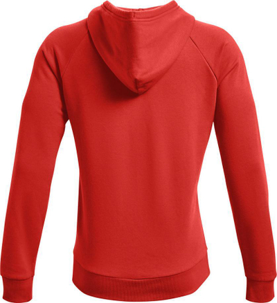 Bluzë me kapuç Under Armour Rival Fleece Big Logo për burra, e kuqe