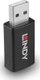 Adapter USB Lindy 71263, gender changer Type A në Type A, i zi