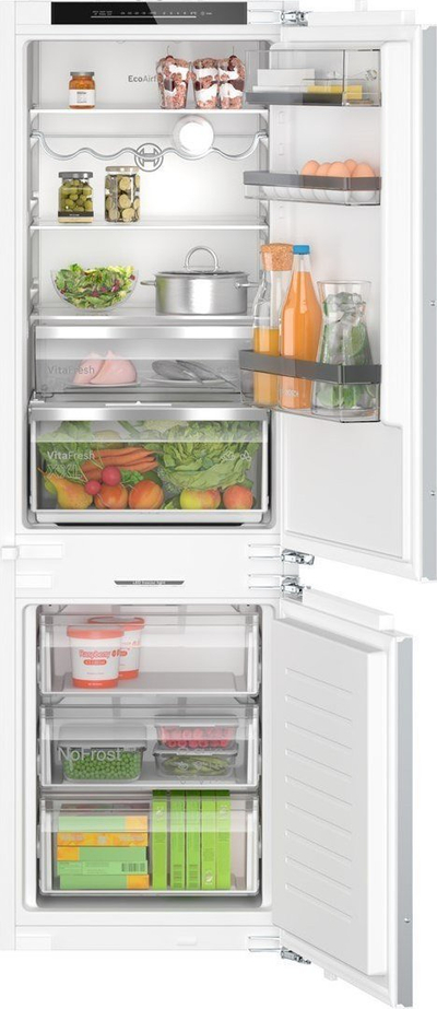 Frigorifer i integruar Bosch KIN86ADD0, VitaFresh Plus, No Frost, i bardhë