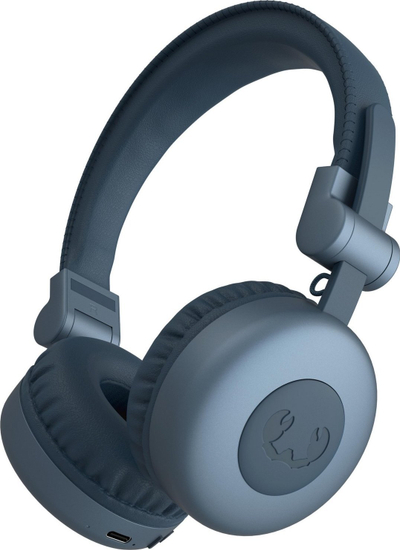 Kufje pa tel Fresh n Rebel, Bluetooth, 30 orë bateri, blu