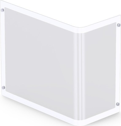 Куќиште за компјутер Jonsbo Jonsbo TK-3 - ATX-Gehuse, wei, Full Tower