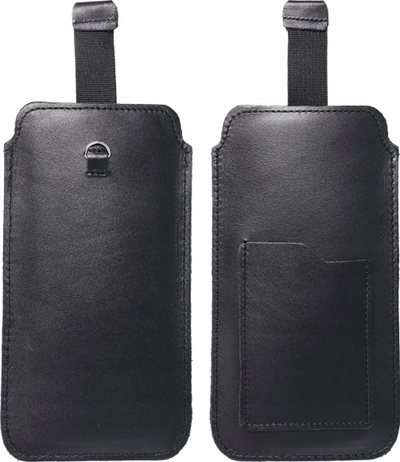 Futrollë univerzale OEM Leather ROYAL, 2XL wide, lëkurë natyrale, e zezë