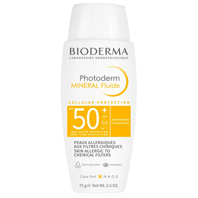 Lëng mbrojtës ndaj diellit Bioderma Mineral Sunscreen SPF 50+ Photoderm, 75 g