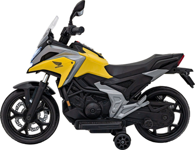 Motoçikletë elektrike për kalamaj Honda NC750X, 70W, me bateri, e verdhë