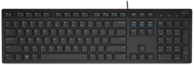 Tastierë Dell KB216, me kabllo USB, layout CZ SK, e zezë