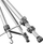Tripod fotografik Walimex Pro WT-3570, 168cm, mban gjer 4kg, ngjyrë argjendtë
