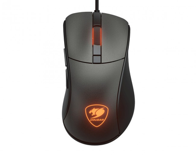 Maus gaming Cougar Surpassion EX, me kabllo, RGB, i zi