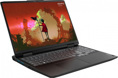 Laptop Lenovo Ideapad 3-15 Gaming, 15.6", AMD Ryzen 7 7735HS, 16 GB RAM, 512 GB SSD, Nvidia GeForce RTX 3050, i hirtë