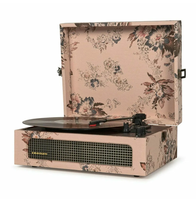 Crosley Gramofon+Bluetooth Voyager Floral Cr8017B-Fl4