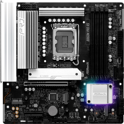 Pllakë amë Asrock B860M Pro RS, Intel B860, DDR5, Micro ATX