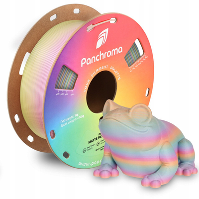 Filament 3D Polymaker Gradient Matte PLA, 1.75mm, Pastel Rainbow