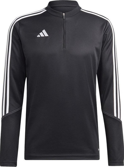 Bluzë sportive Adidas TIRO 23 Training Top HS3617, për meshkuj, poliester, e zezë
