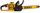 Sharrë zinxhiri me bateri DeWALT DCM575X1-QW, 54V, shinë 40cm, verdh e zez