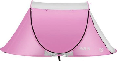 Плажна чадора Nils Extreme NC3043, самоносеќа, UV заштита, розова