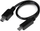 Kabllo OTG StarTech Micro USB në Mini USB 2.0, 0.2m, e zezë