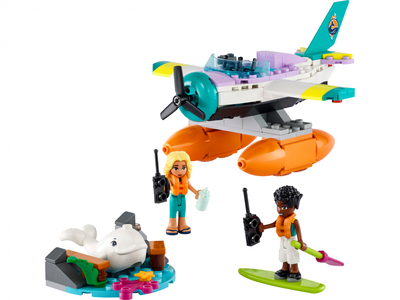 Lodër ndërtimi LEGO Friends Rescue Hydroplane 41752, set shpëtimi, për fëmijë 6+