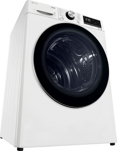 Tharëse rrobash LG Eco Hybrid Dual Inverter RH90V9AV2N, 9kg, pompë nxehtësie, e bardhë