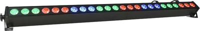 Shirit LED për skenë Light4Me DECO 24 RGB, 24 LED, DMX, i zi