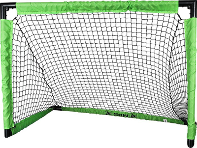 Portë futbolli plastike MPS Uni, e palosshme, 90x60cm, jeshile me të zezë
