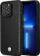 Mbështjellës telefoni BMW BMHMP14X22RFGK për iPhone 14 Pro Max, lëkurë, MagSafe, i zi