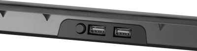 Bazë ftohëse për laptop Defender NS-503, 2 ventilatorë, me drita LED, e zezë