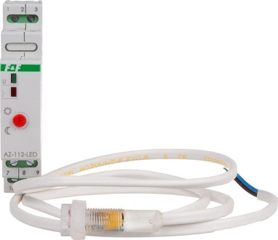 Çelës muzg F&amp;F AZ-112-LED, sondë e jashtme, 16A, montim në shinë TH35