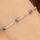 Byzylyk për femra Brosway Fancy Freedom Blue FFB115, i argjendtë/kaltër