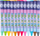 Ngjyra dylli Astra Pastel Crayons, 12 ngjyra pastel, me shumë ngjyra