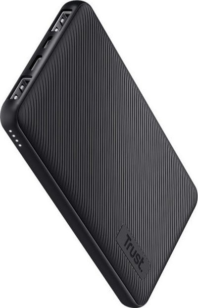 Powerbank Trust Primo Eco, 10000mAh, USB dhe USB C, i zi