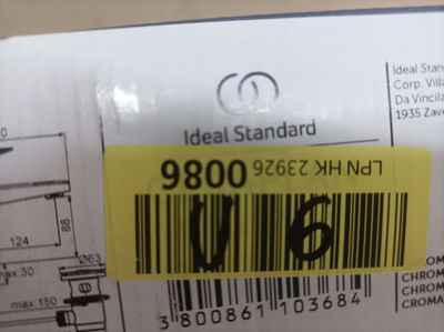 Bateri lavamani Ideal Standard Ceraplan BD227AA, një komandë, krom