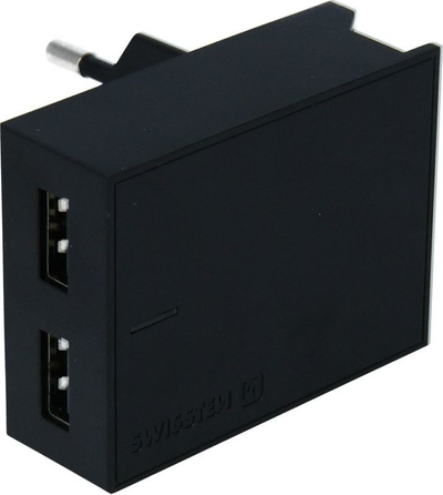 Karikues Swissten, USB-A, 3 A, i zi