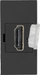 Prizë modulare HDMI Orno NOEN, 22.5x45mm, me kapak mbrojtës, e zezë