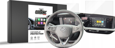 Mbështjellës ekranit për makinë Opel Grandland 7", film keramik 2in1, transparent