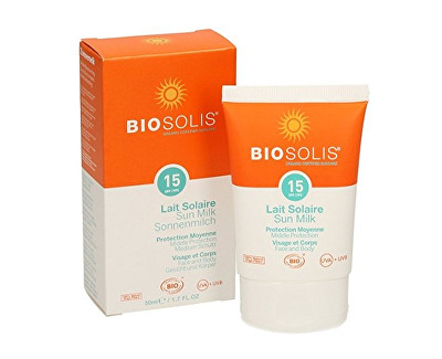 Qumësht për mbrojtje nga dielli Biosolis SPF 1550 ml