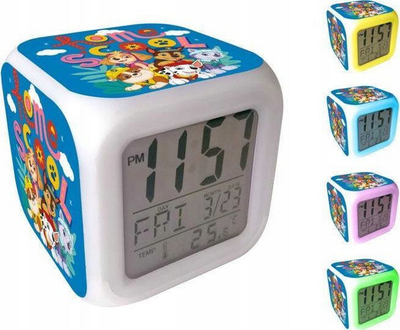 Orë me alarm Nickelodeon PSI PATROL, shumëngjyrëshe