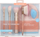 Set furçash makeup Real Techniques Endless Summer Glow, 6 copë, për fytyrë e trup, rozë