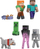 Set figura Minecraft Evergreen Storypack, 7 copa, 3.25\"