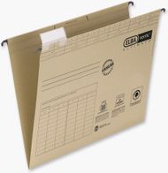 Folder pezullues Elba A4, karton, kafe