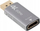 Adapter video Lanberg DisplayPort në HDMI, 4K, argjendtë