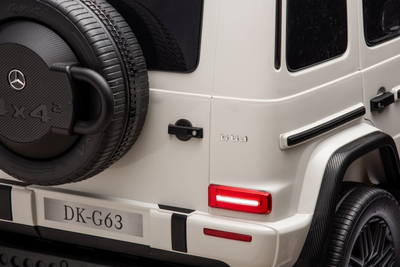 Електричен автомобил за деца Мерцедес Бенц G63 AMG XXL STRONG MP4, со MP4, бел