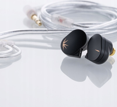 Kufje in ear Moondrop CHU II DSP, driver dinamik, kabllo 0.78mm e zëvendësueshme, të zeza