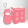 Shishe uji Asobu Mini Bestie Sora, 200ml, çelik inoksi, rozë