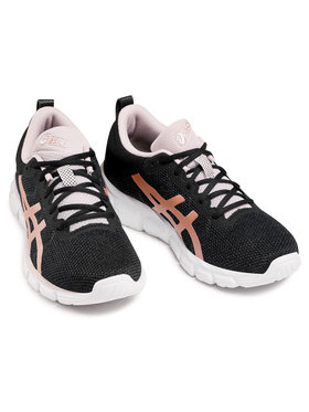 Atlete vrapimi Asics GEL Quantum Lyte, për femra, me GEL amortizues, e zezë
