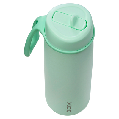 Shishe termike b.box Thermo Bottle Flip Top, 690ml, me pipë, midnight