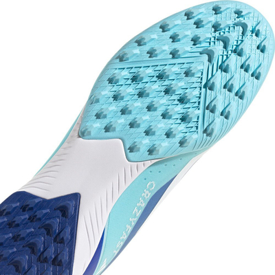 Këpucë futbolli Adidas X Crazyfast.3 LL TF M ID9347, pa lidhëse, për bar sintetik, blu