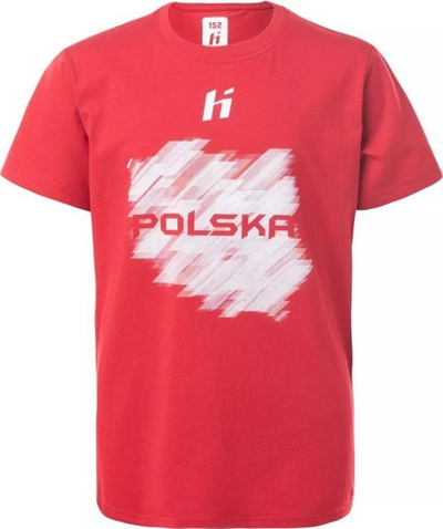 Bluzë Huari Poland Fan Jr, pambuk, për fëmijë, e kuqe