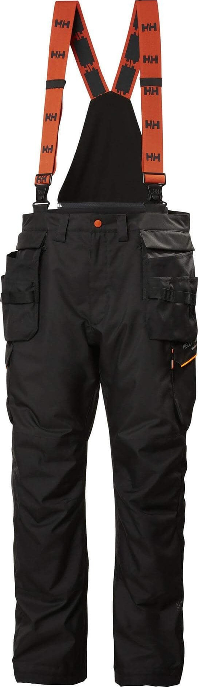 Pantallona pune Helly Hansen Kensington Winter Cons, që s’i hyn uji, me traka, të zeza