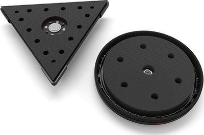 Brushe elektrike muri Menzer TSW 225 PRO, 225mm, me kokë rrethore dhe trekëndore, gri