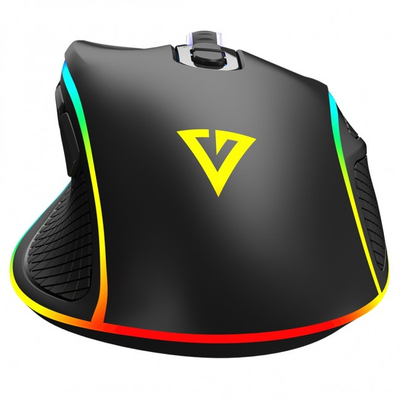 Гејминг глушец Modecom Volcano Veles, оптички, со USB кабел, црн