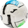 Top futbolli Joma Dali II Football 400649.211, për bar natyral, i bardhë shumëngjyrësh